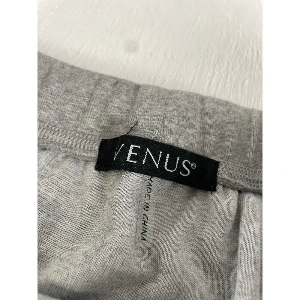 Y2K Style Venus Towel Terry Cloth Gray Skirt Women's Size Large Tie‎ Waist